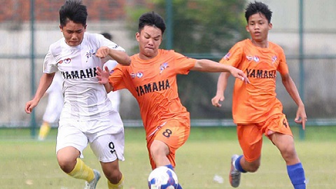  Giải bóng đá U13: SLNA,  Đà Nẵng, Nam Định vào bán kết, HAGL bị loại